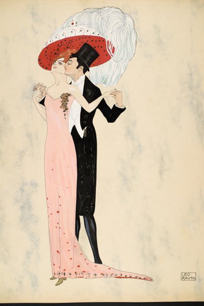 Ballgeflüster, 1911 by Leo Rauth